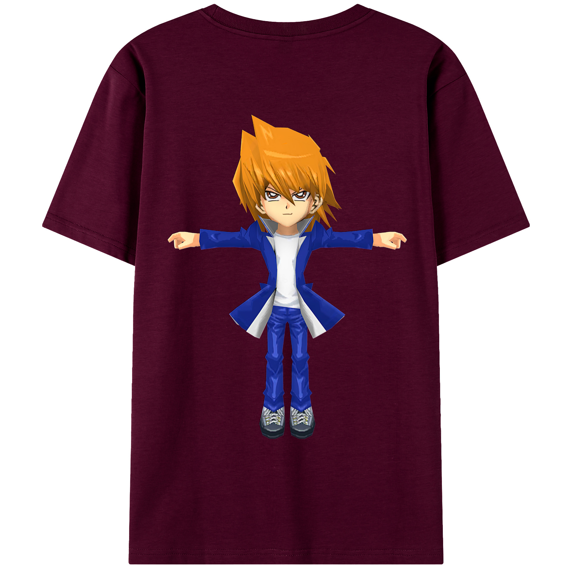 （画像用） 遊☆戯☆王 Yu-Gi-Oh! レディース半袖Tシャツ(バックプリント)